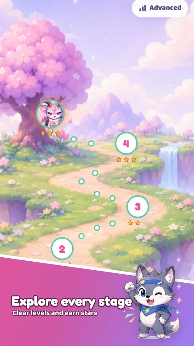 Story map — the trail through Spark Meadow